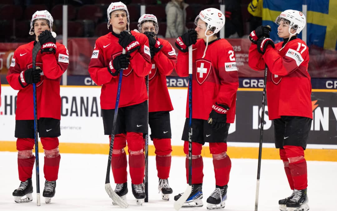 Schweizer U20-Jungs unterliegen im Viertelfinale